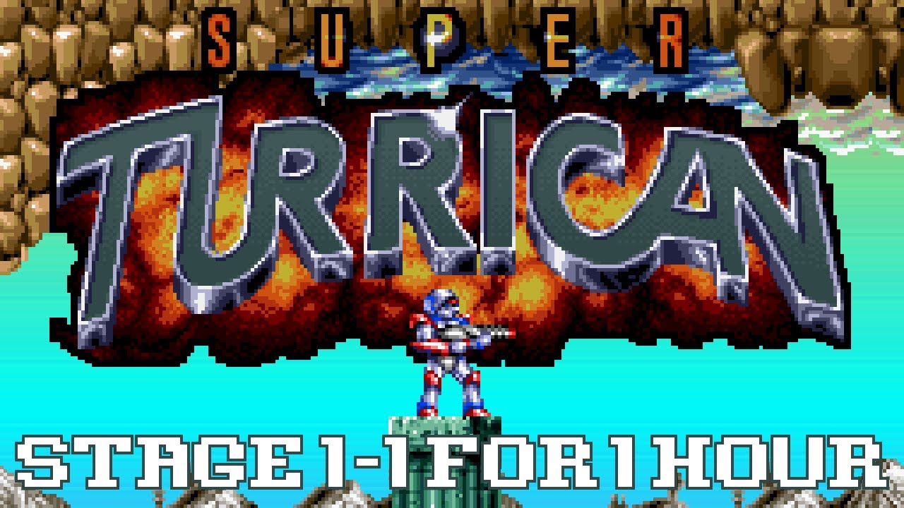 One Hour Game Music: Super Turrican - Stage 1-1 | 1 Hour Extended Version