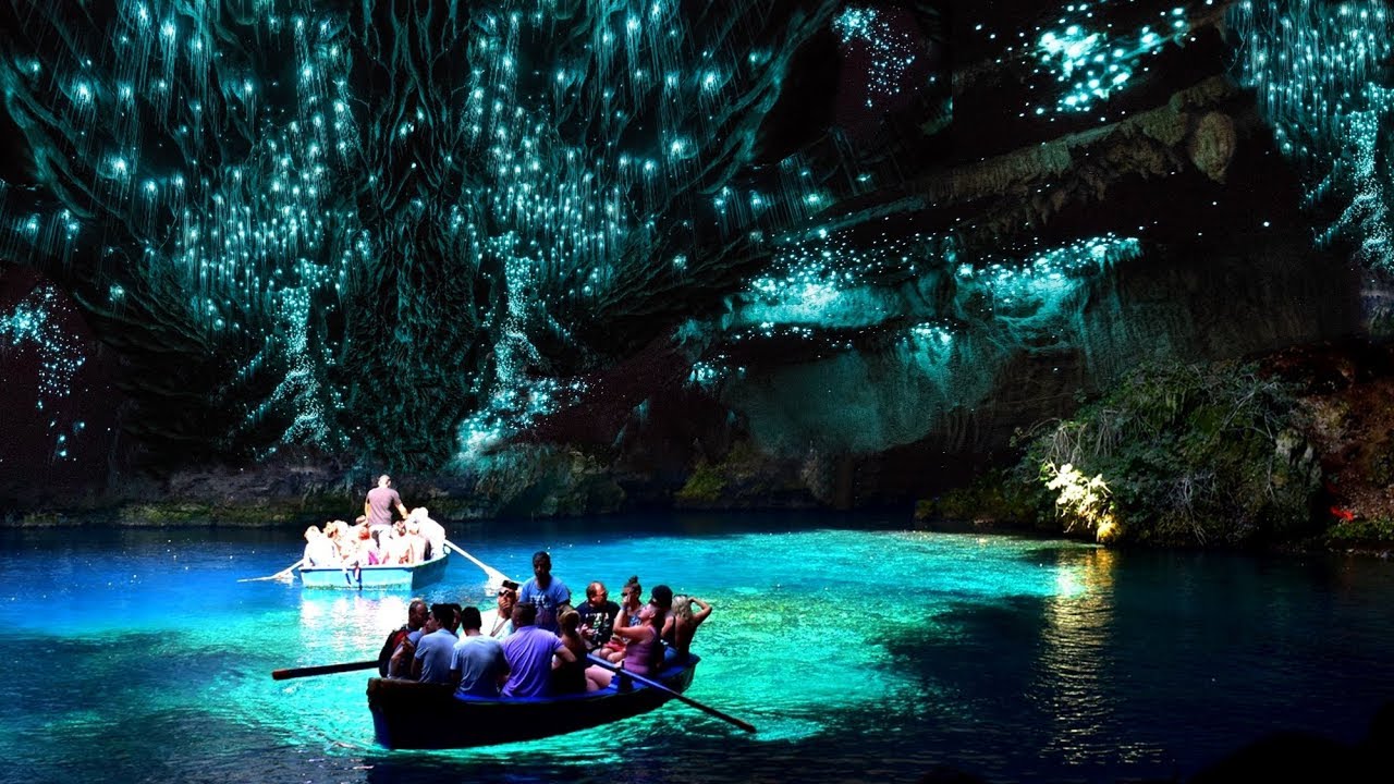 LA CUEVA MÁS ALUCINANTE DE LOS GUSANOS DE WAITOMO