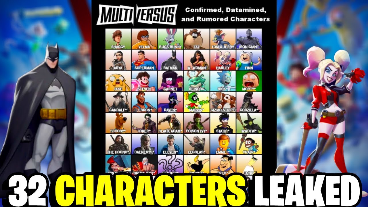 MultiVersus  *NEW* Leaked Characters!