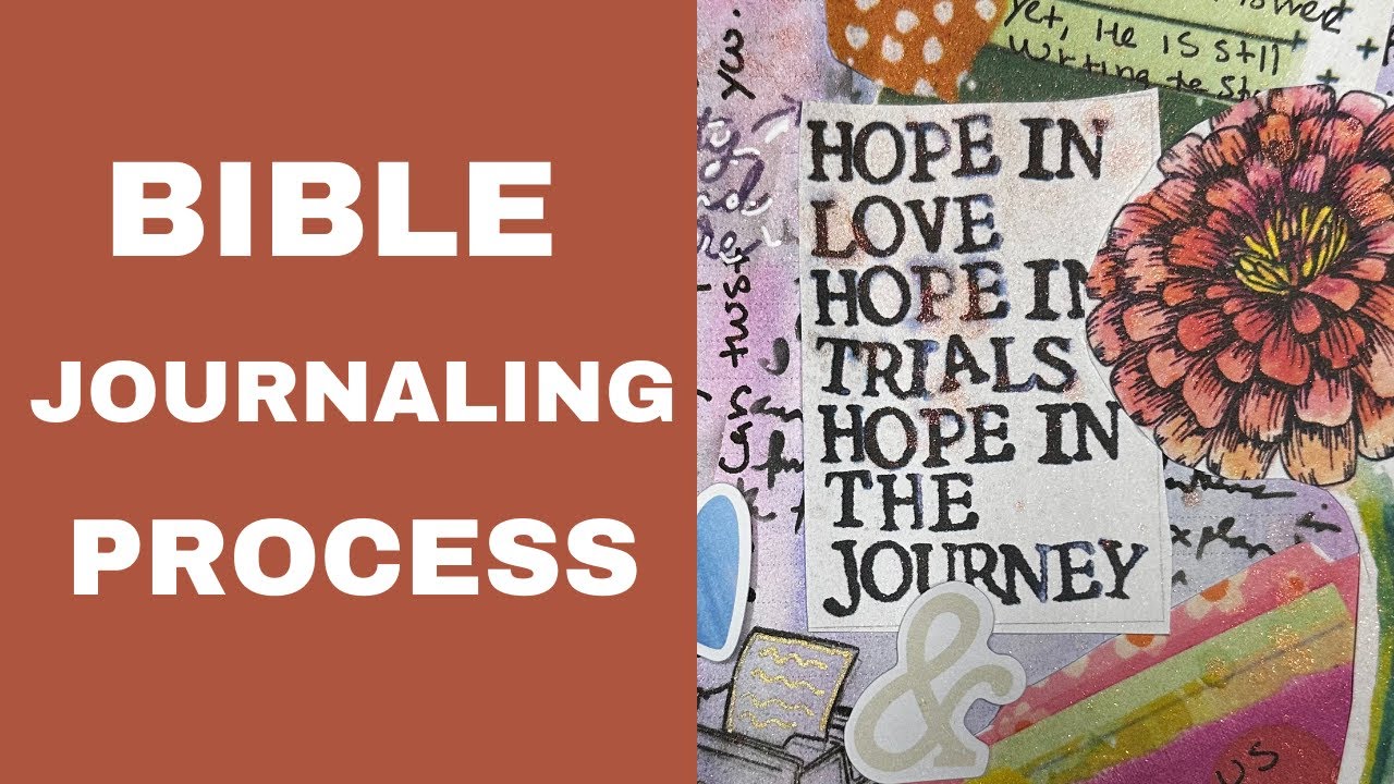 Bible Journaling Process | John 4 | Mixed Media Bible Journaling