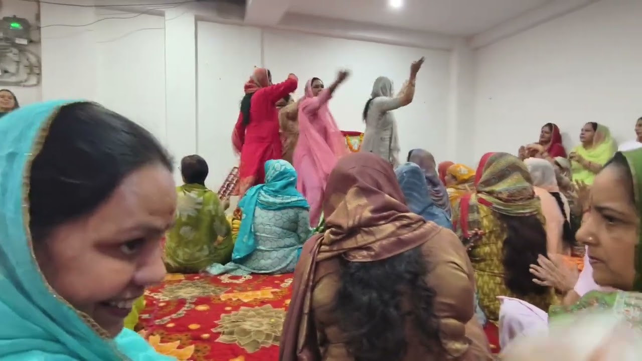 Nand ke kirtan 🙏ka vlogs 💃#nisha phore vlogs #like share subscribe comment 👍
