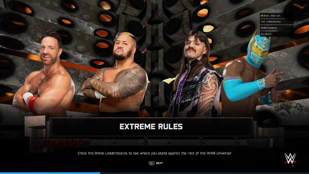 FATAL 4-WAY EXTREME RULES pt.6🤼‍♂️🤼😭😂
