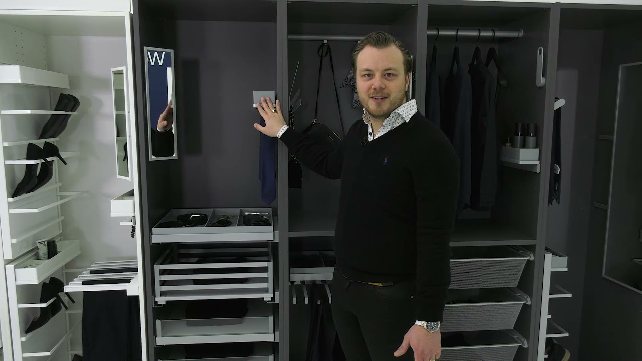 Pelly Components wardrobe range presentation