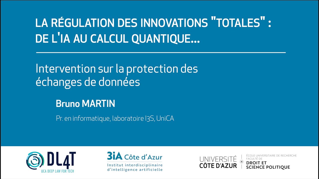 DL4T - Intervention sur la protection des échanges de données