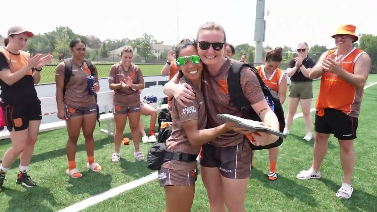 Behind the scenes of the Eastern Conference Training Day 🏉 | Premier Rugby Sevens
