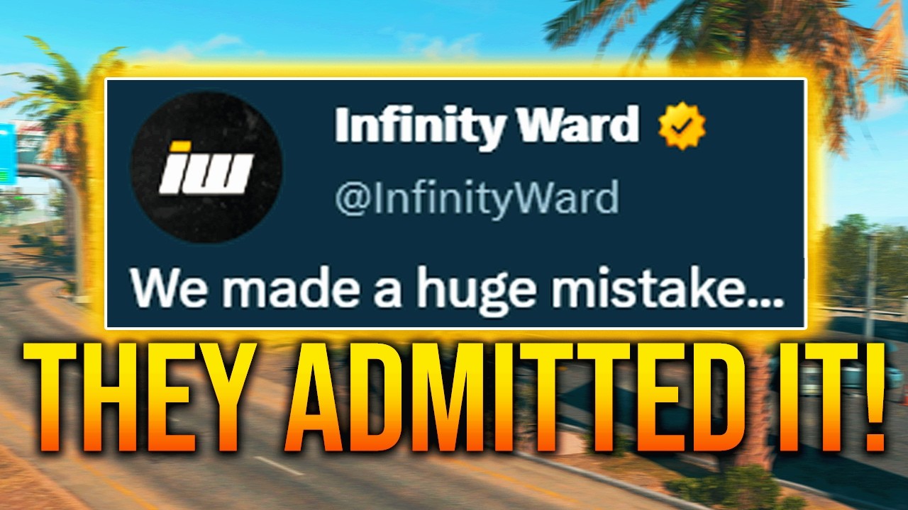 Call Of Duty Actually ADMITTED It!