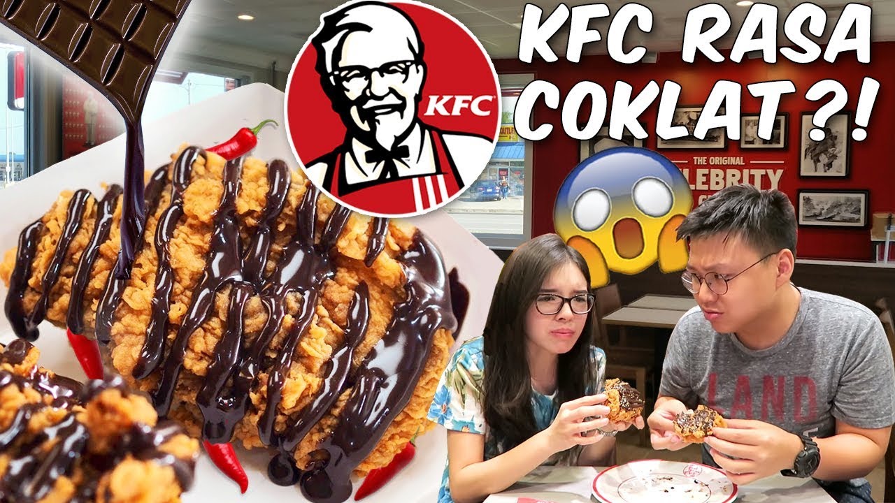 Ayam KFC Pake Cokelat Cabe ?! Aneh Gak???