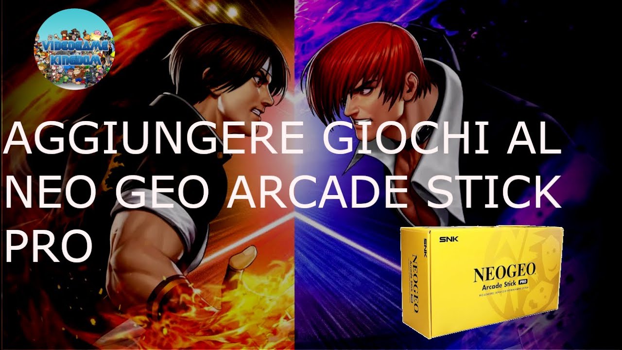 Neo Geo Arcade Stick Pro: come aggiungere i giochi nuovi forniti da SNK