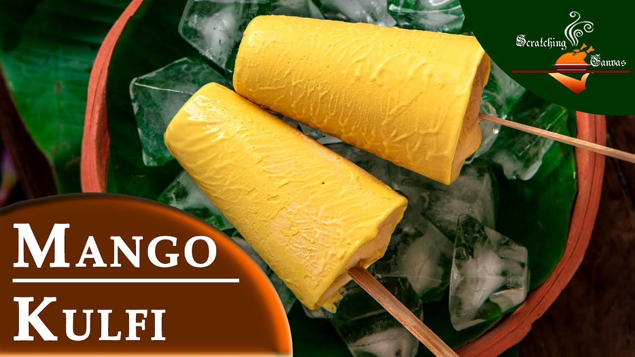 Mango Kulfi in 5 minutes | No Cook No Churn Mango Ice cream | Eggless Ice cream No Bread/Cornflour