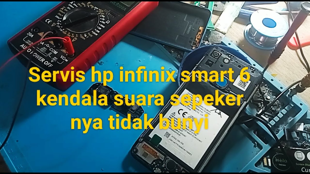 Cara mengatasi hp infinix smart 6 yang sepiker nya tidak bunyi