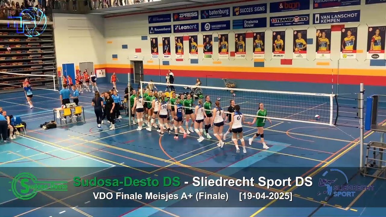 VolleybalDirect Open Finale Meisjes A+ (Finale): Sudosa-Desto DS - Sliedrecht Sport DS [19-04-2025]