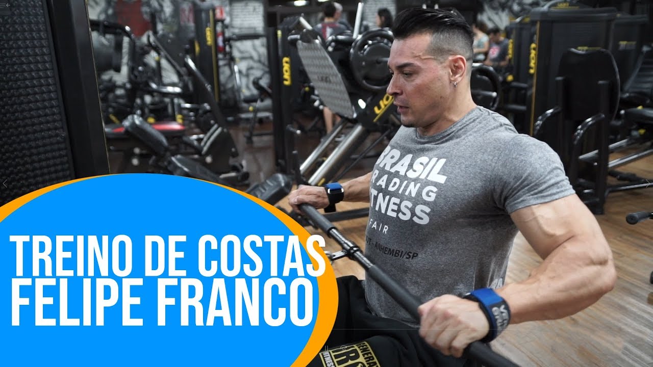 TREINO DE COSTAS COMPLETO | FELIPE FRANCO