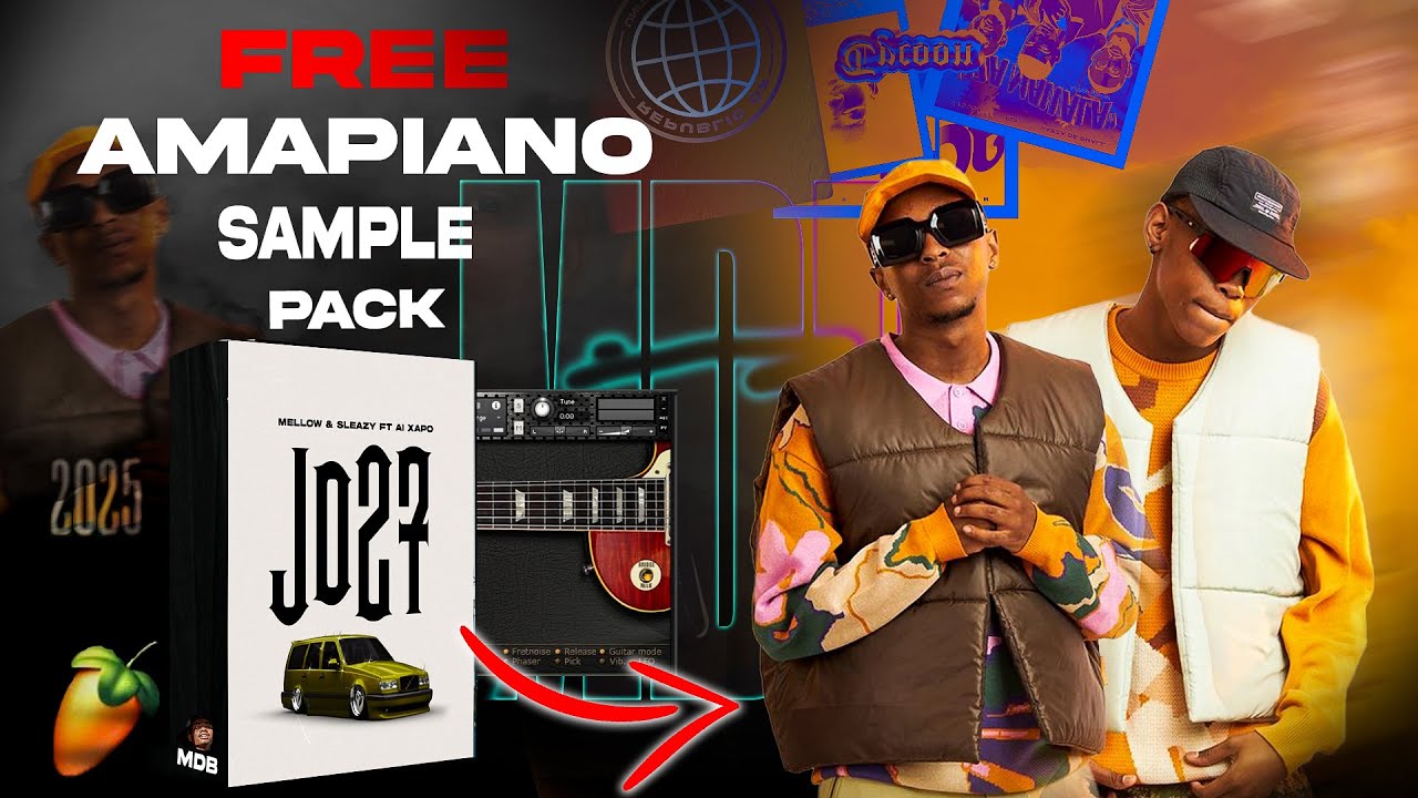[FREE] Amapiano Sample Pack 2025 | Mellow & Sleazy🦅🦅🔥 | 