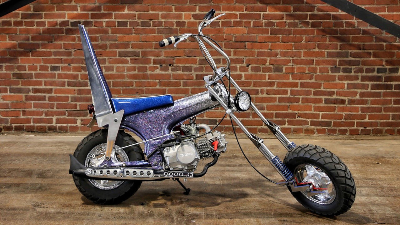 Honda CT70 Chopper Assembly - the lil' chop that could - Trail70 Dax