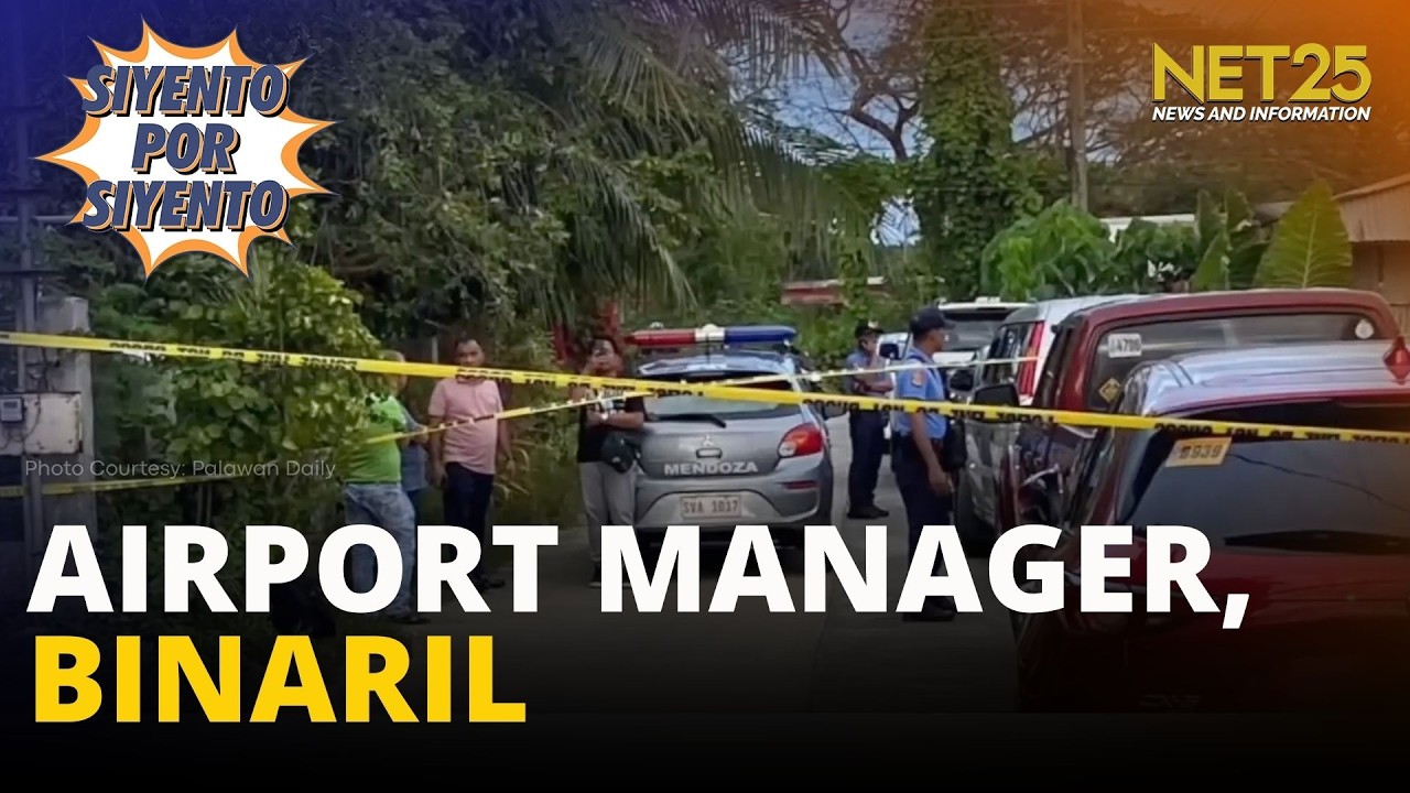 Acting manager ng Puerto Princesa Int'l Airport, patay sa pamamaril