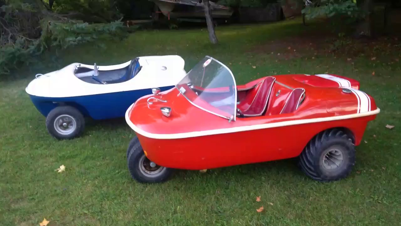 Comparing a 1963 Pengor Penguin ATV to a 1967 Beaver ATV, made by Wheeler Mobile
