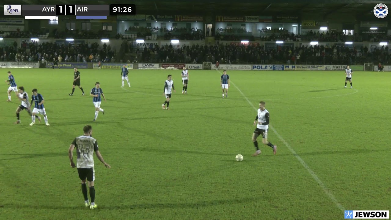 Ayr United V Airdrieonians
