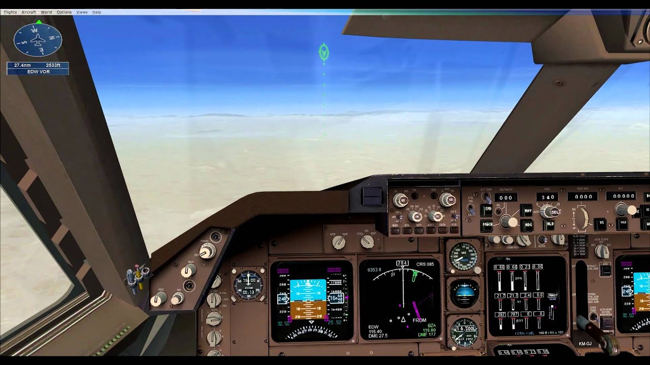 Flight Simulator X EP2 - Majdnem katasztrófa