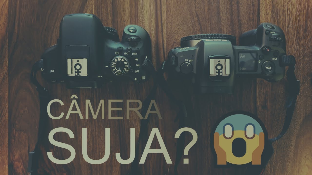 Limpeza de câmera fotográfica e lentes