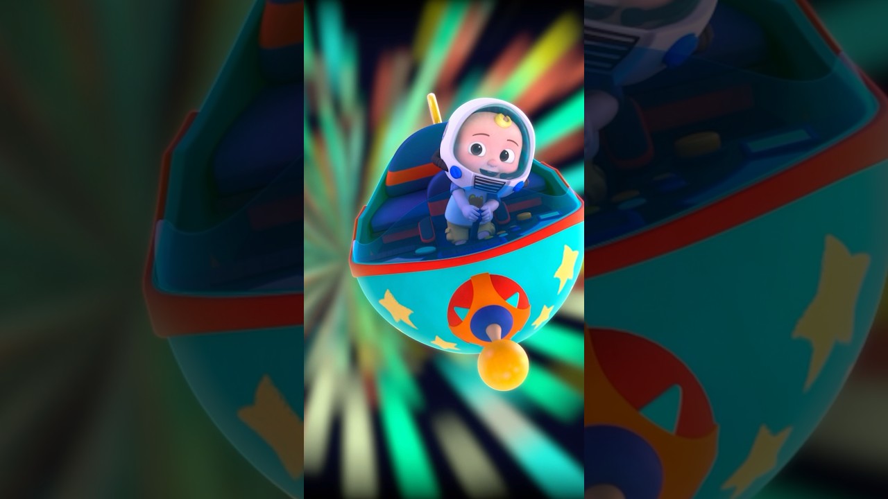 3-2-1 BLAST OFF🚀! Rocket Ship Song! #cocomelon #shorts