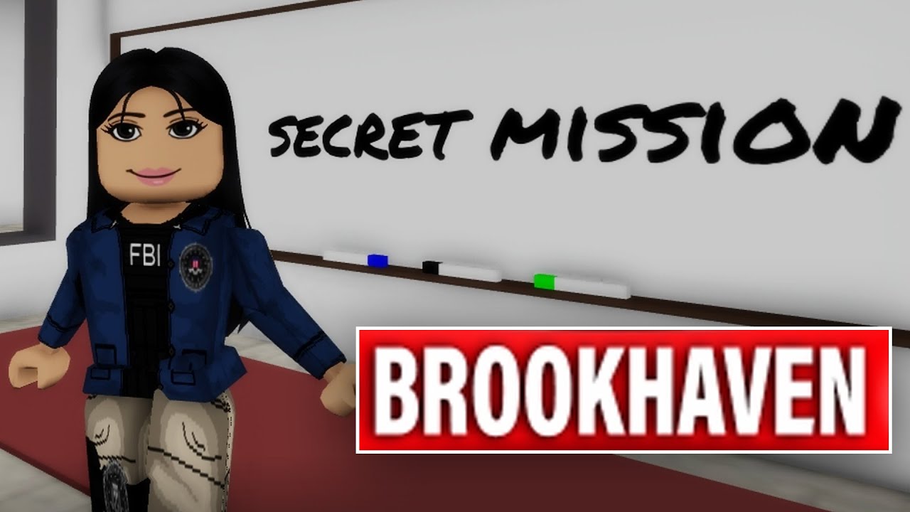 Roblox Brookhaven - Secret mission...