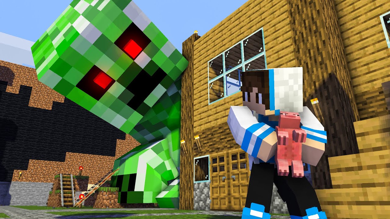 Super CHARGED Creeper (Losa ideja) - Minecraft