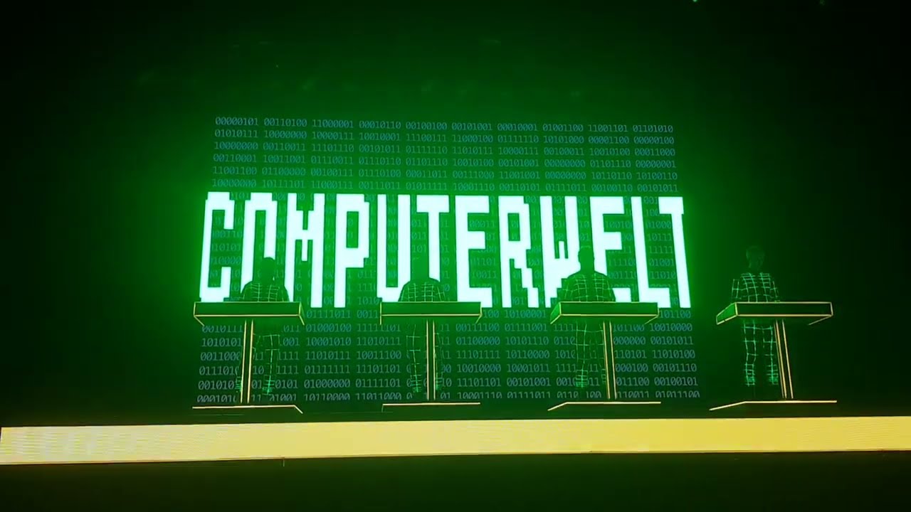 Kraftwerk: Meine Damen und Herren / Nummern / Computerwelt / Computerwelt 2 (Veszprém 2023. 08. 09.)