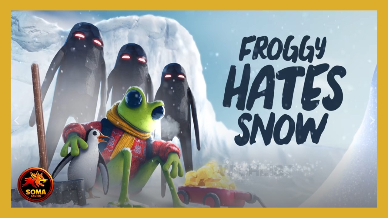 Froggy Hates Snow - Survivre avec une grenouille dans le froid en mode Roguelike ... addictif !!!