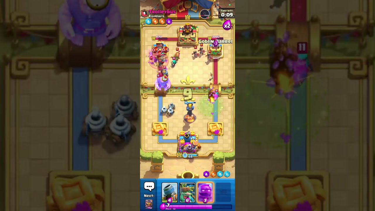 2 AM clash royale choas mode 📳