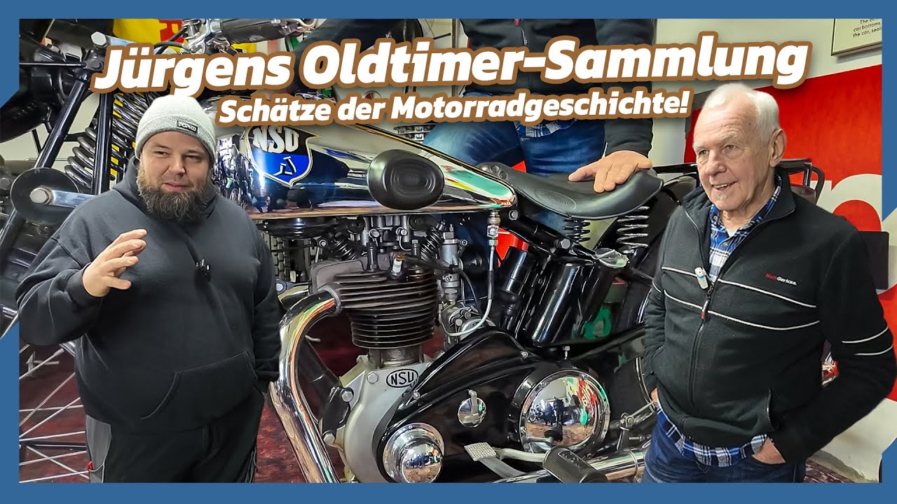 Seltene Klassiker von NSU & DKW: Schätze der Motorradgeschichte! Teil 1: 1930er-1950er