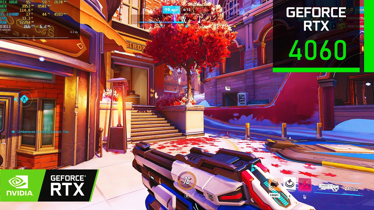 Overwatch 2 | RTX 4060 8GB ( 1080p 1440p 4K Maximum Settings | DLSS ON )