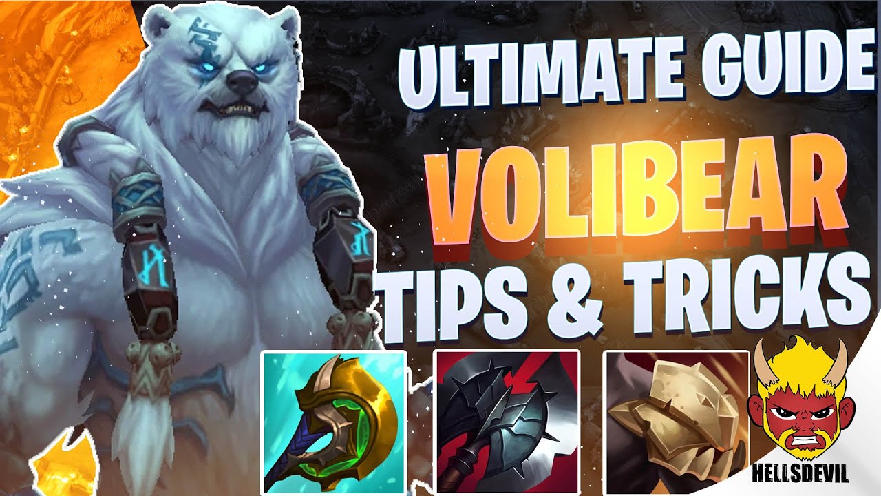 WILD RIFT ULTIMATE VOLIBEAR GUIDE | TIPS & TRICKS | Guide & Build