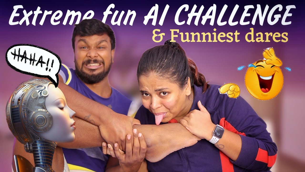 சிரிச்சே சாவ Ready ahhhh 🤣 FUN COUPLE CHALLENGE 🤣 | @ramwithjaanu
