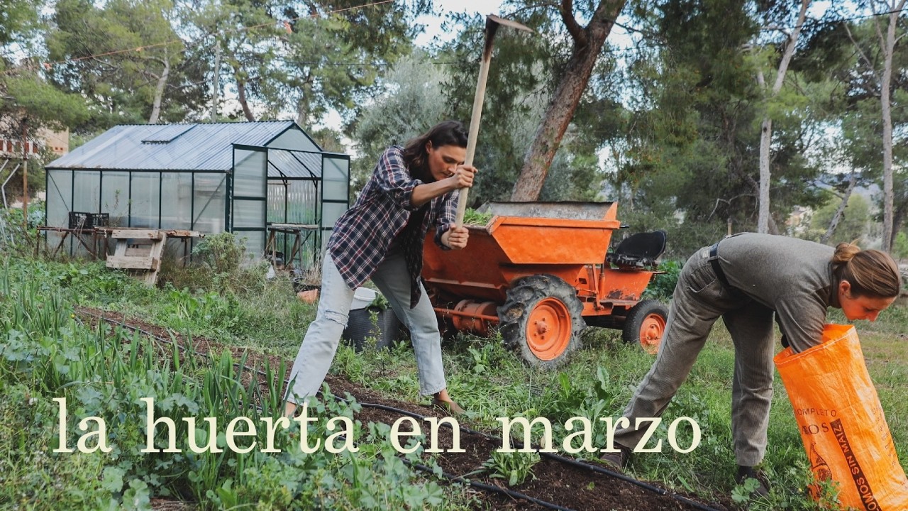 El Huerto Familiar en Primavera - El comienzo empieza con el final - HuertoTour de Marzo