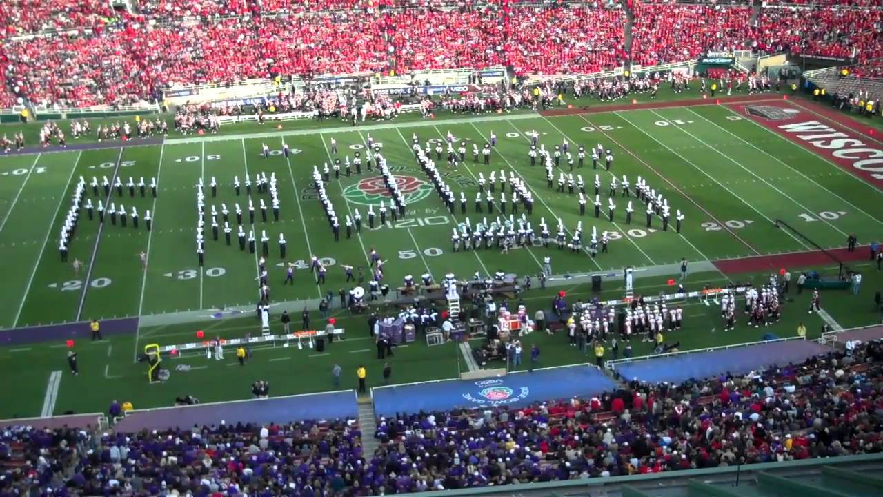 TCU marching band 2011 Rose Bowl -Halftime-