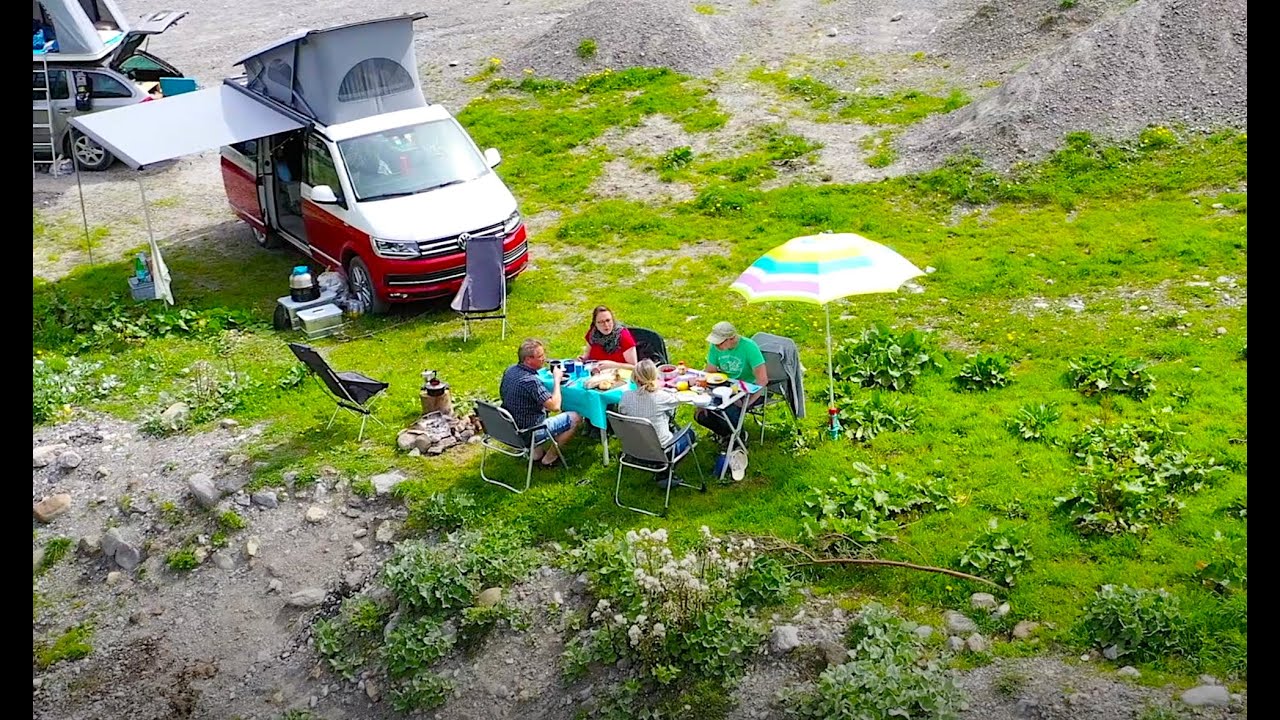 VW T6 California Ocean - Büssli - Bulli - Trip 2020 - Homage to Swiss Alps