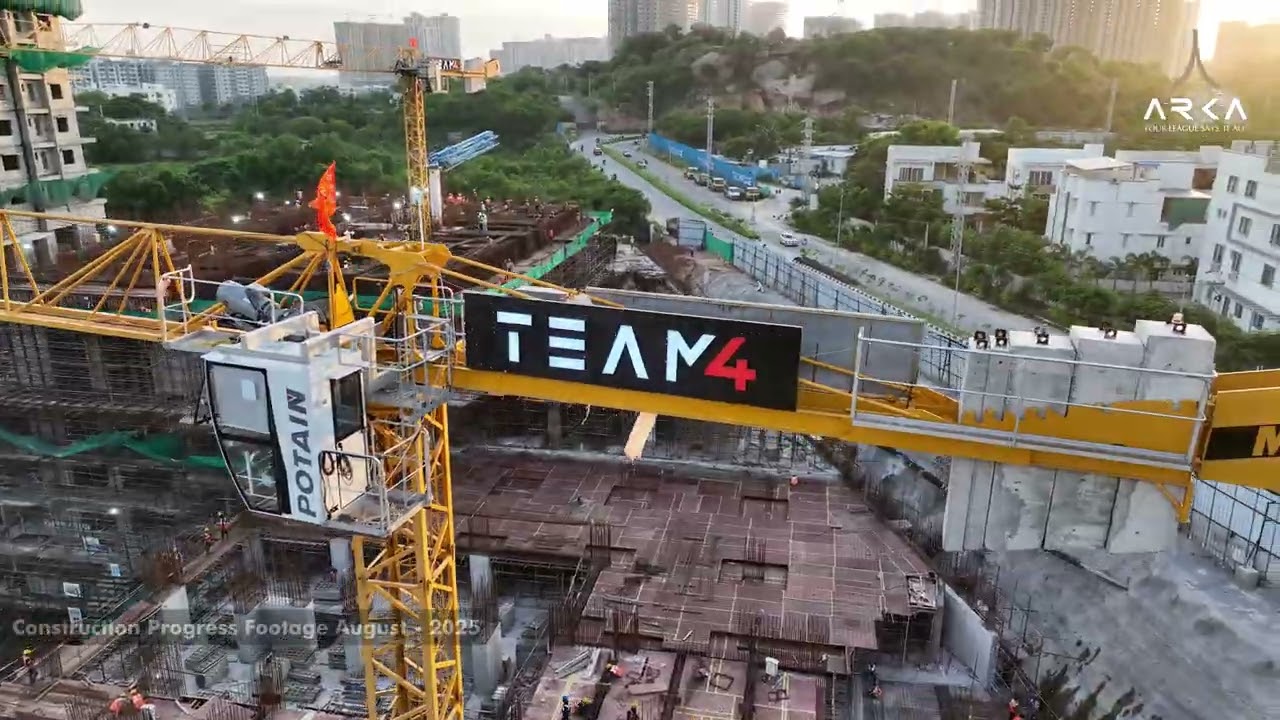 TEAM4 ARKA Construction Progress footage Aug 25