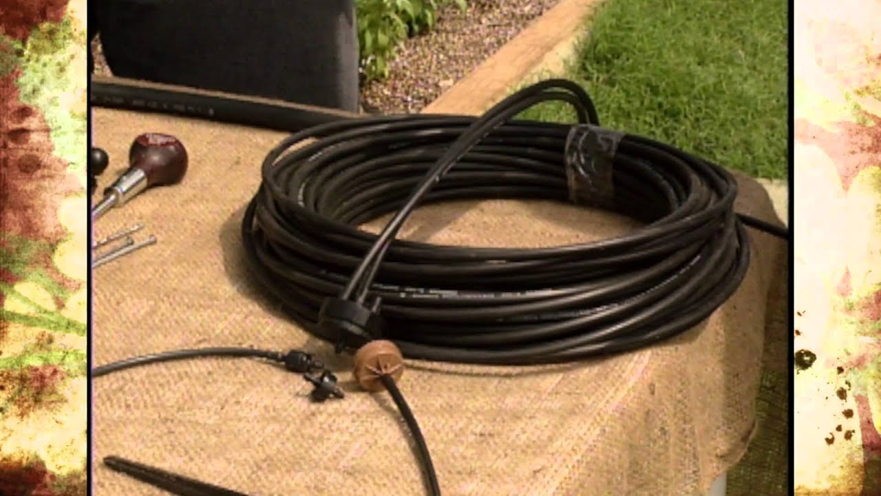 Drip Irrigation Systems for Hanging Baskets