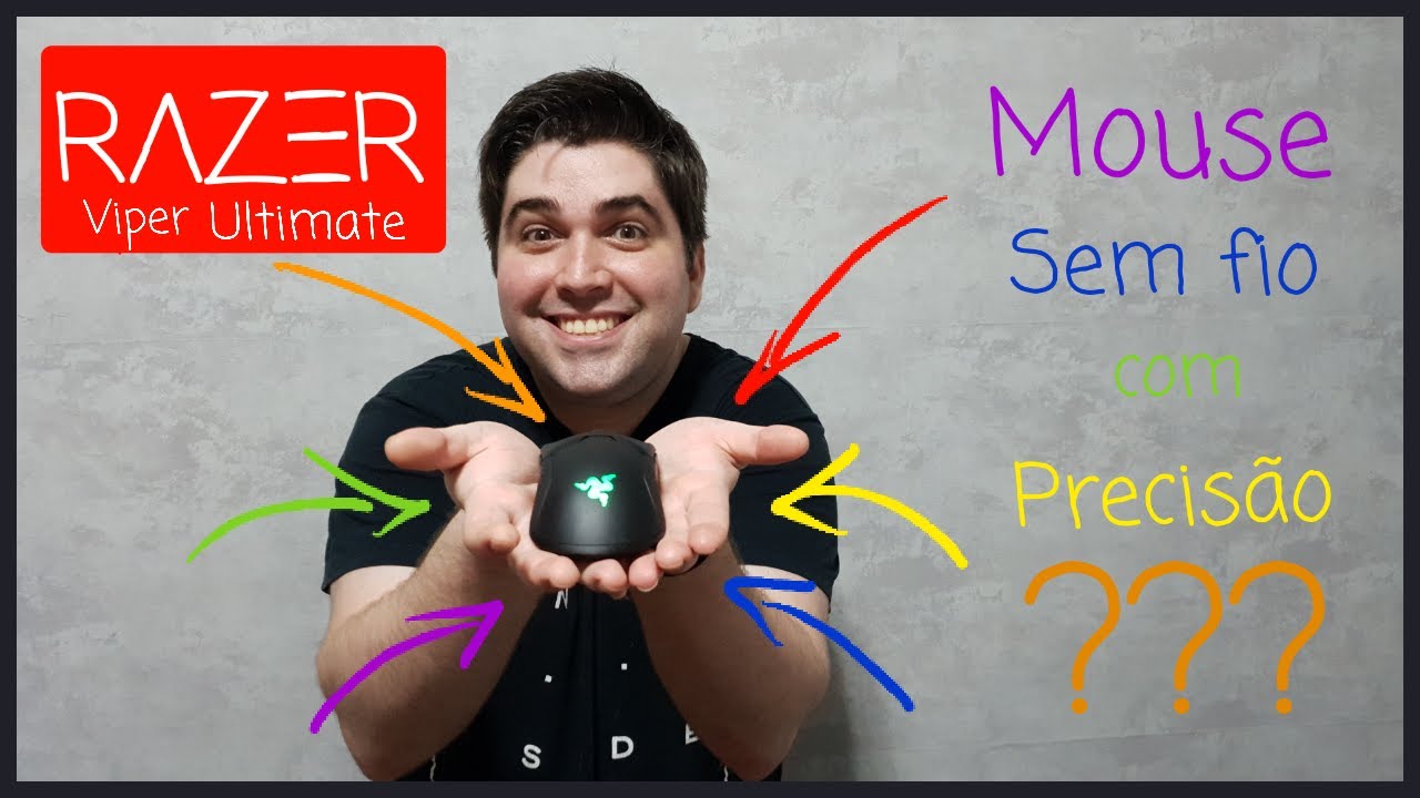 Mouse sem Fio com Precisão??? Conheça RAZER Viper Ultimate | Why is life so good