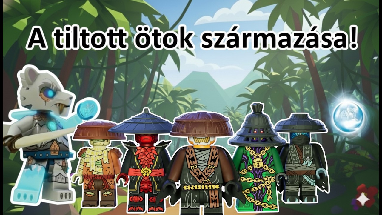 A tiltott ötök származása! Ninjago Teória