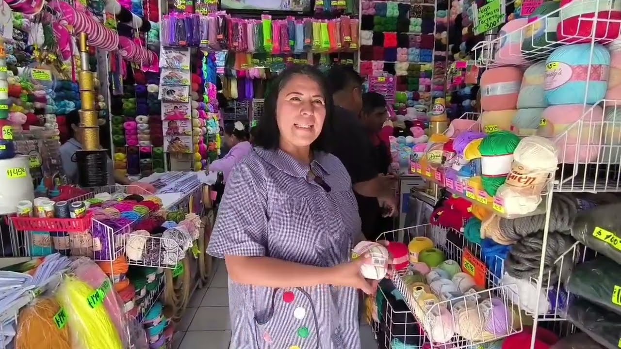 😱 MEGA MERCERÍA TODO PARA SU BORDADO/TEJIDO/ AMIGURUMI y más en el Centro de la CDMX ✅️ 