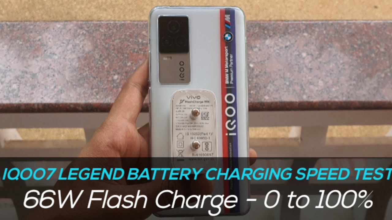 Iqoo 7 Legend Battery Charging Speed Test 0-100%