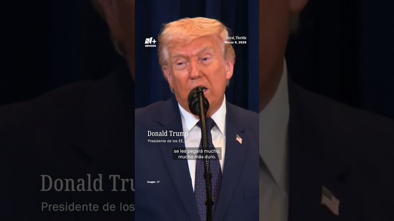 Trump Promete Proteger el Suministro de Petr&oacute;leo Ante Amenaza Iran&iacute;