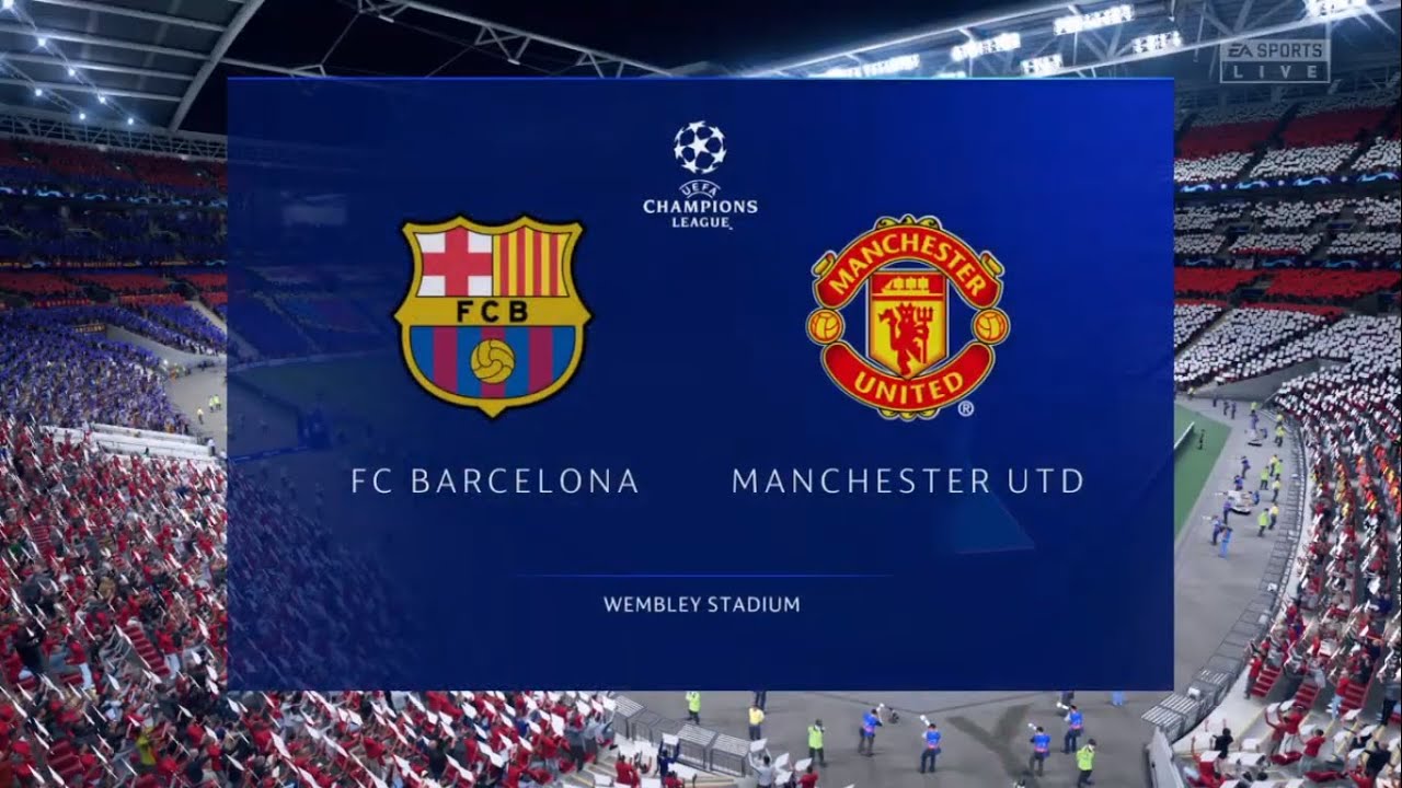 Barcelona vs Manchester United - FIFA 20 (UCL Final)