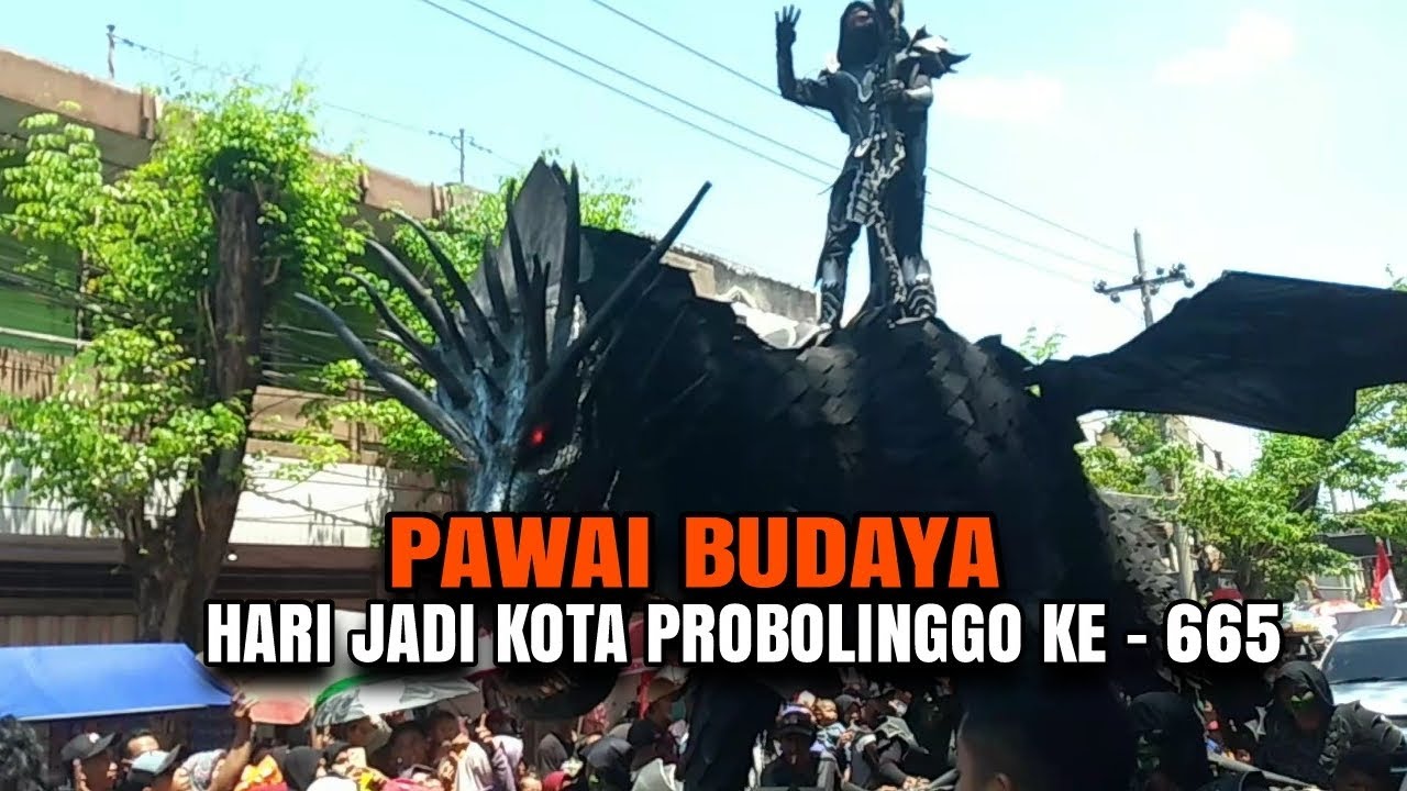 PAWAI BUDAYA HARI JADI KOTA PROBOLINGGO KE - 665 DAN DI IKUTI OLEH 30 PESERTA