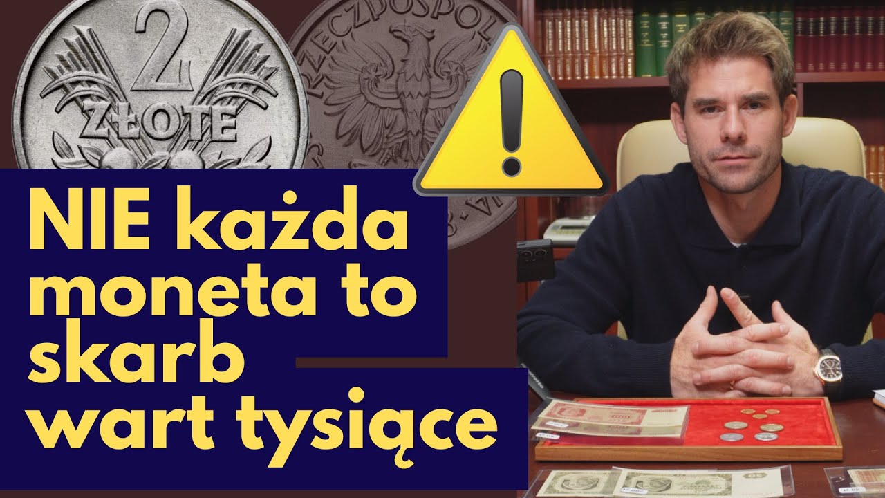 Najczęstsze błędy ❌ NIE każda moneta to skarb wart tysiące - MITY wyceny w numizmatyce