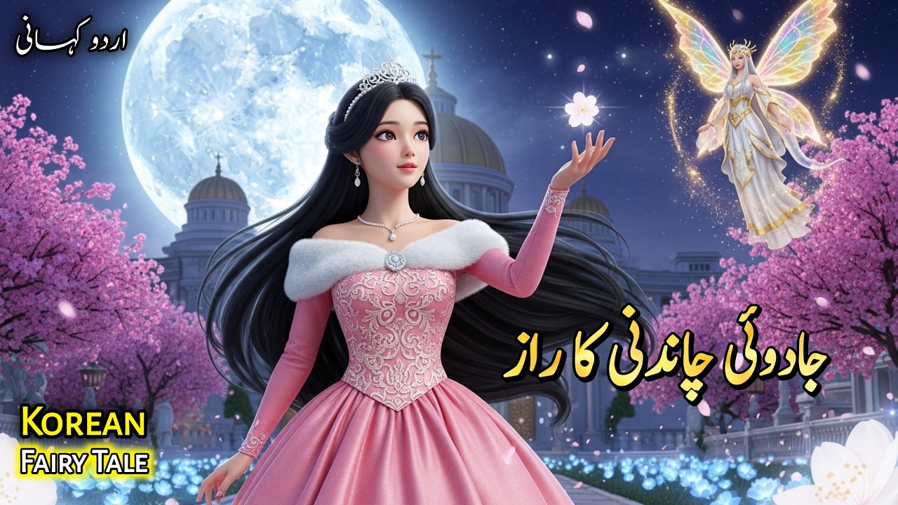 Princess and the Secret of Magical Moonlight 🌙✨ | Urdu Stories | Hindi Fairy Tales #fairytalesstory