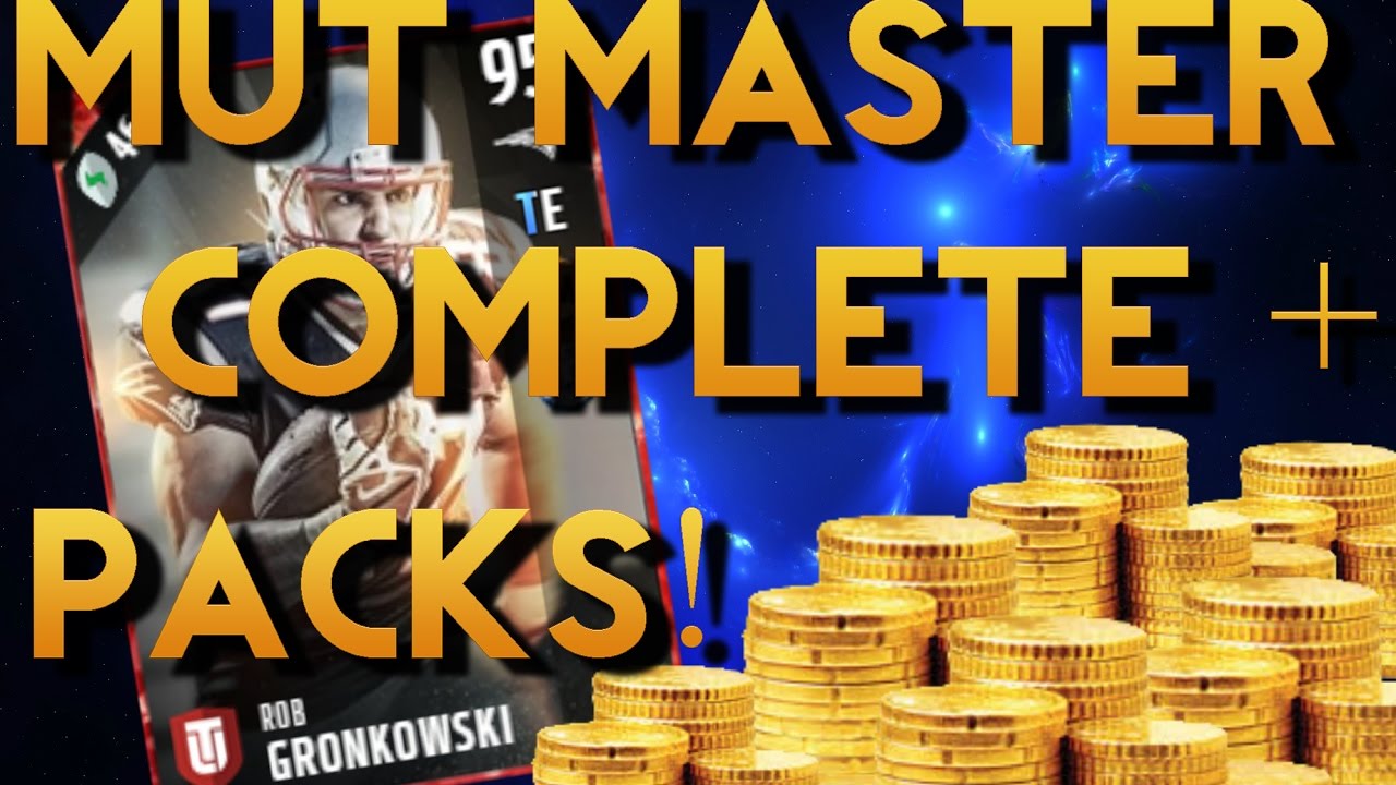 Madden 17 Mut Master Complete!! New Ultimate Legends Mawae and Strahan! Opening a Few Packs!