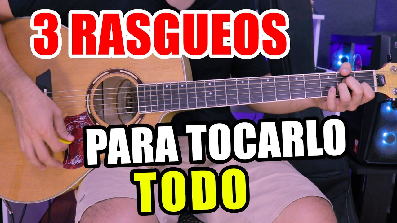 3 Rasgueos Que Deberías Aprender en Guitarra 🎸