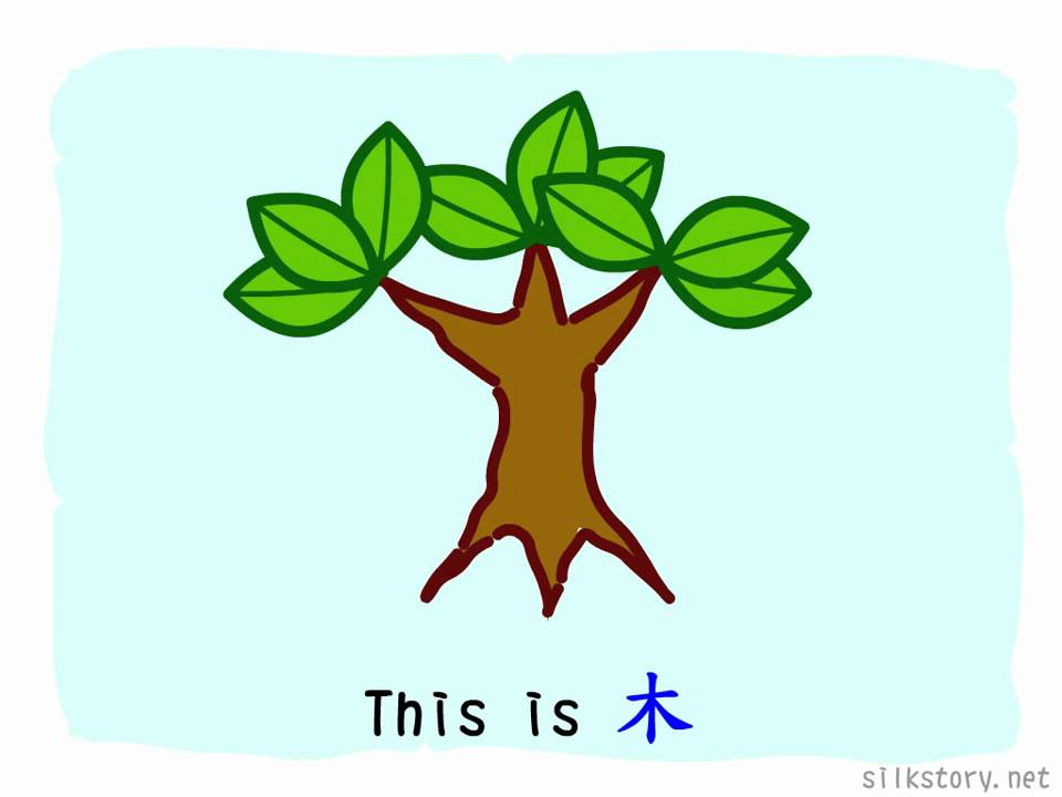 The Story of Chinese Character : 木 - special